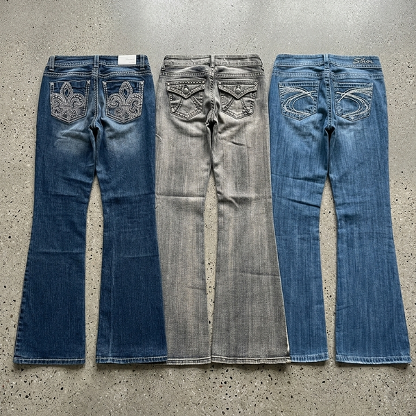 Y2K Women’s Jeans – Grade A Vintage Wholesale Mix